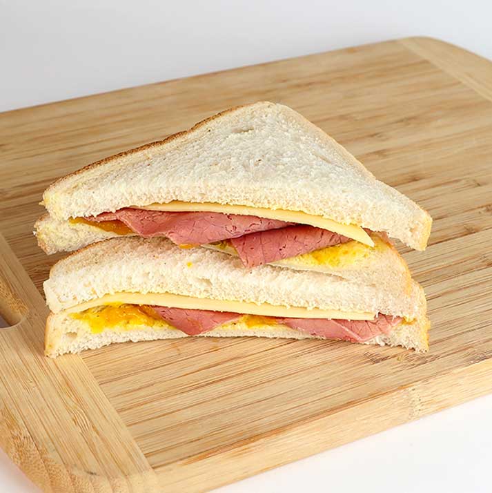 Sandwich - Silverside, Tasty Cheese and Pickle