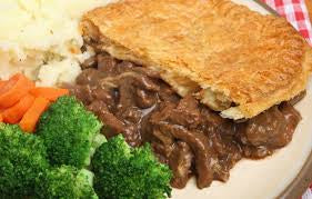 Lamb and rosemary pie