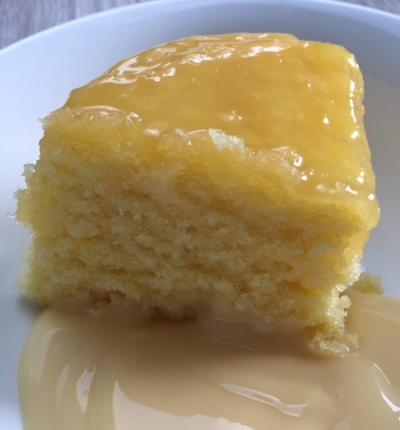 Dessert - lemon pudding